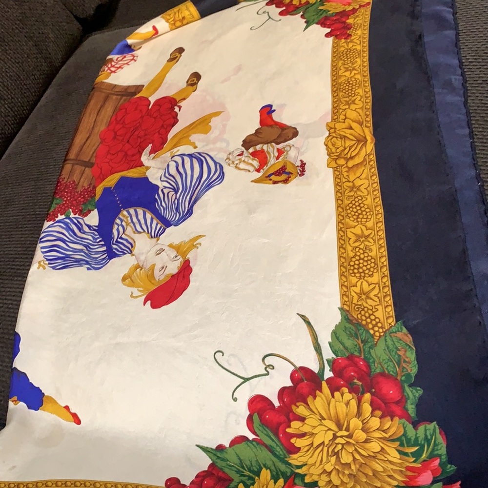 Salvatore Ferragamo silk scarf